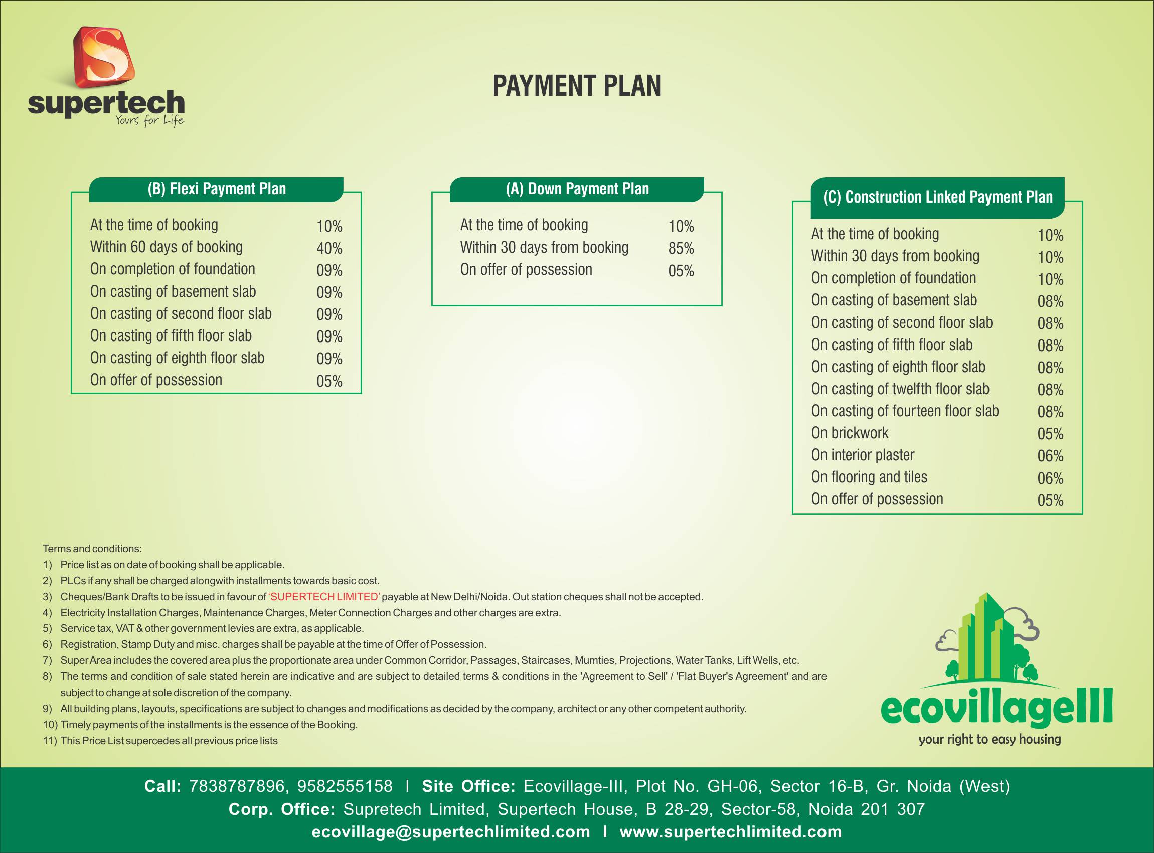 Price List